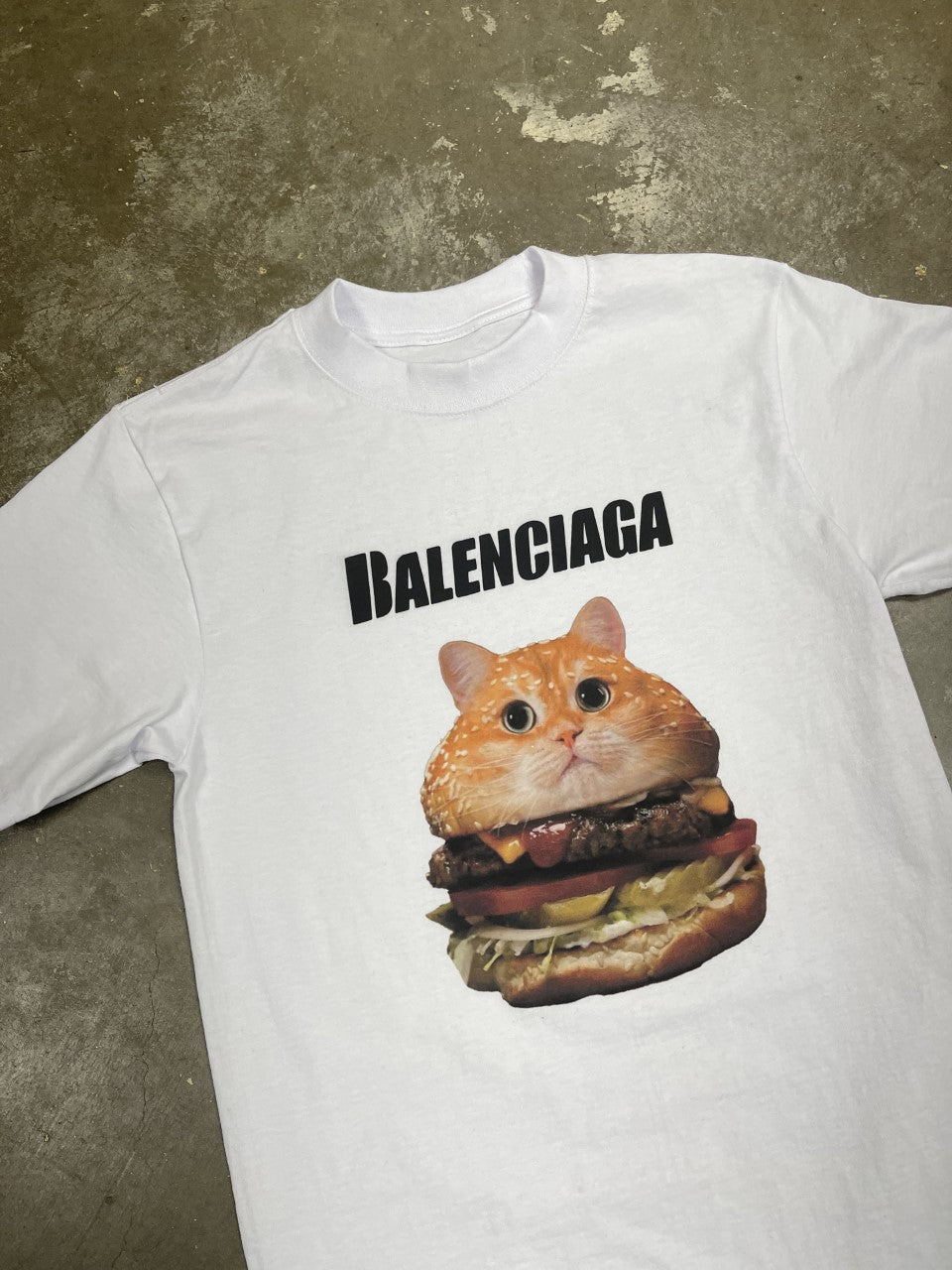 Burger Cat Shirt